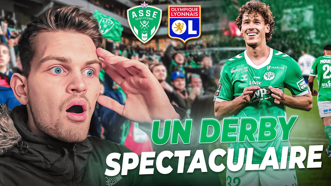 SAINT-&Eacute;TIENNE REMPORTE LE DERBY DANS UN CHAUDRON BOUILLANT ! - (Vlog ASSE 2-1 OL 2025)