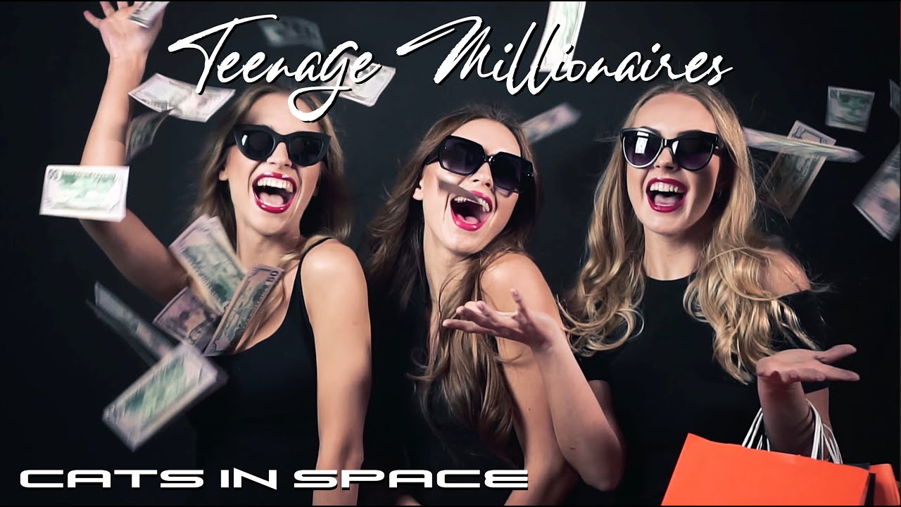 CATS in SPACE UK Rock Band - OFFICIAL VIDEO - TEENAGE MILLIONAIRES 4K UHD