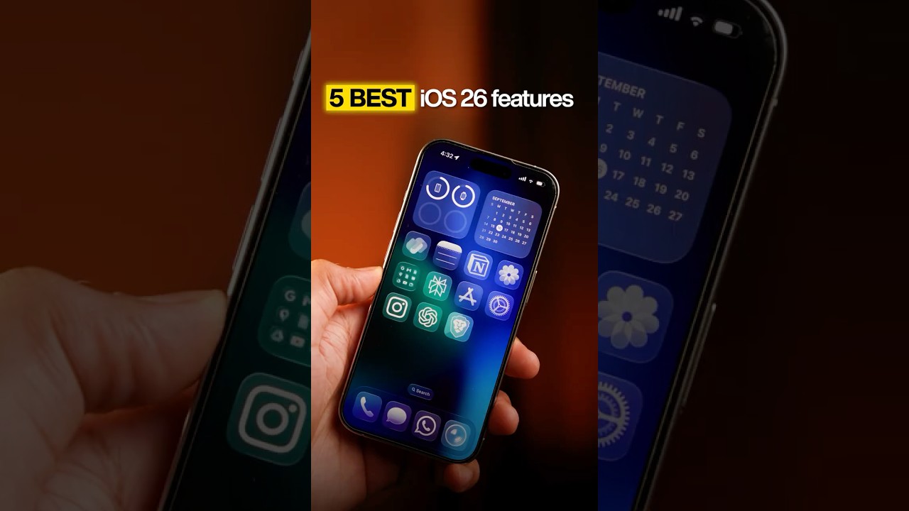 5 BEST iOS 26 Features