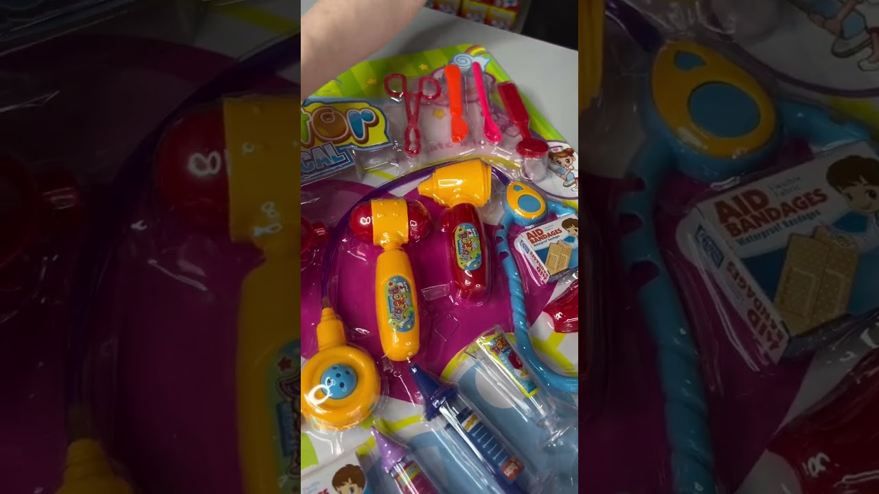 Обзор на самый полезный набор юного доктора #врач #доктор #миксик #top #toy #игрушки #дети