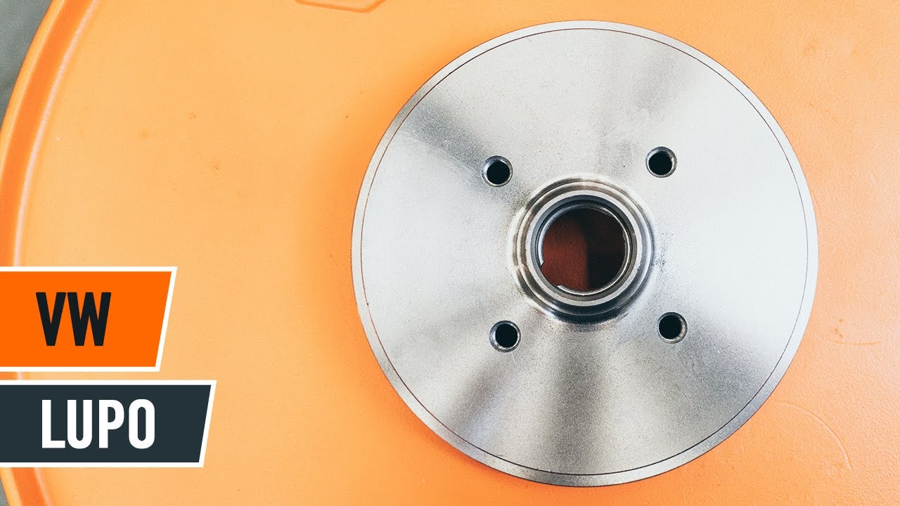 Wie VW LUPO hintere Bremstrommel und Bremsbacken  wechseln TUTORIAL | AUTODOC