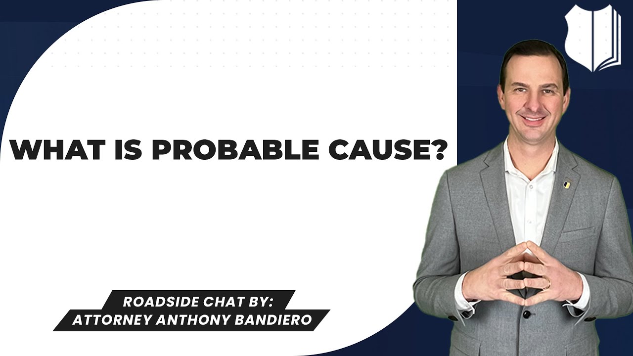 What is probable cause?