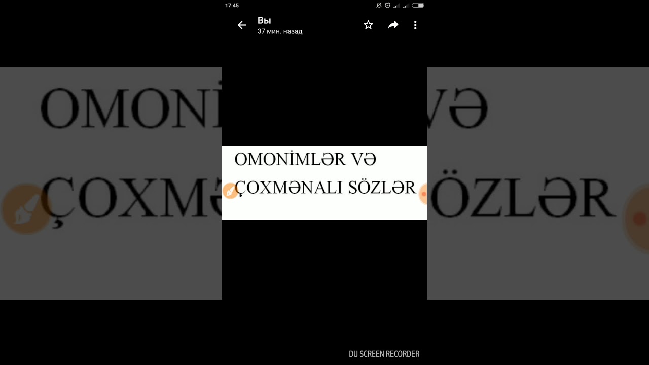 Omonimlər və çoxmənalı sözlər