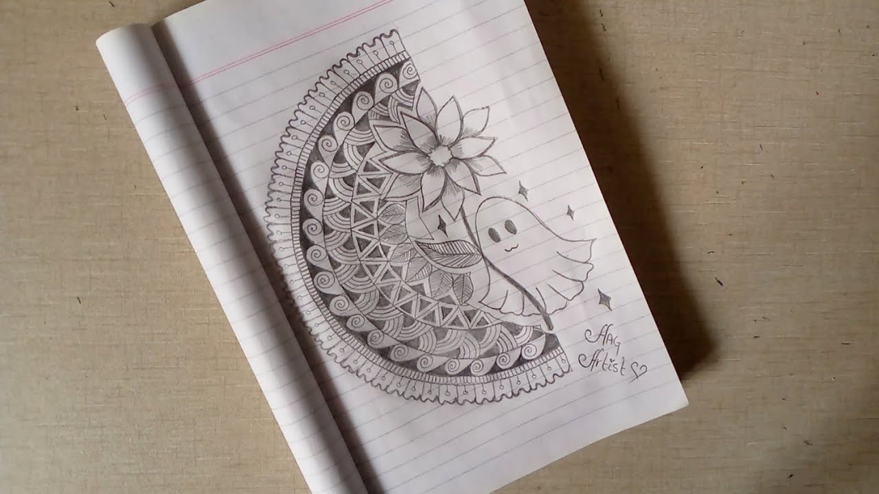 •AAG | Creativity mandala art | mandala art for beginners | pencil drawing #mandalaart #drawing