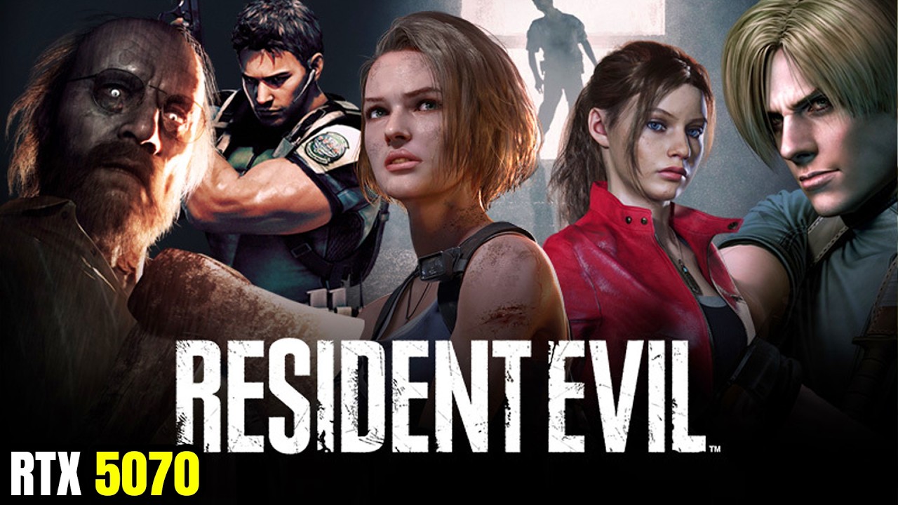 EVERY Resident Evil on RTX 5070 - REQUIEM HYPE - Come say hi!