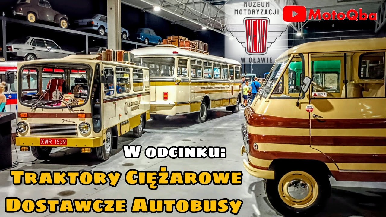AUTOBUSY DOSTAWCZE TRAKTORY - najciekawsze w @MuzeumMotoryzacjiWenaOlawa #MotoQba