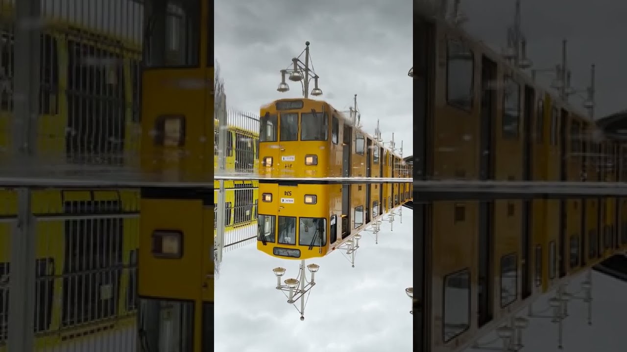 Upside down: Berlin U-Bahn | #shorts