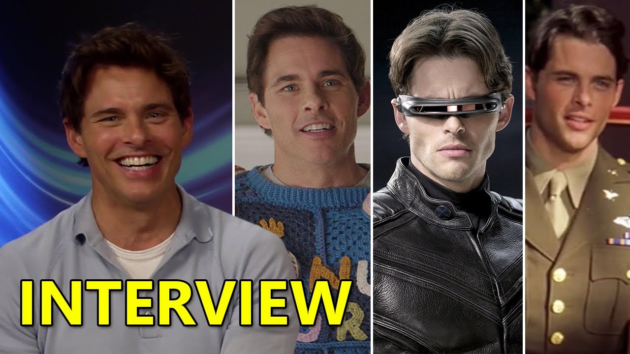 James Marsden Is Proud of His X-Men and Notebook Family | Sonic the Hedgehog 3 Interviews
