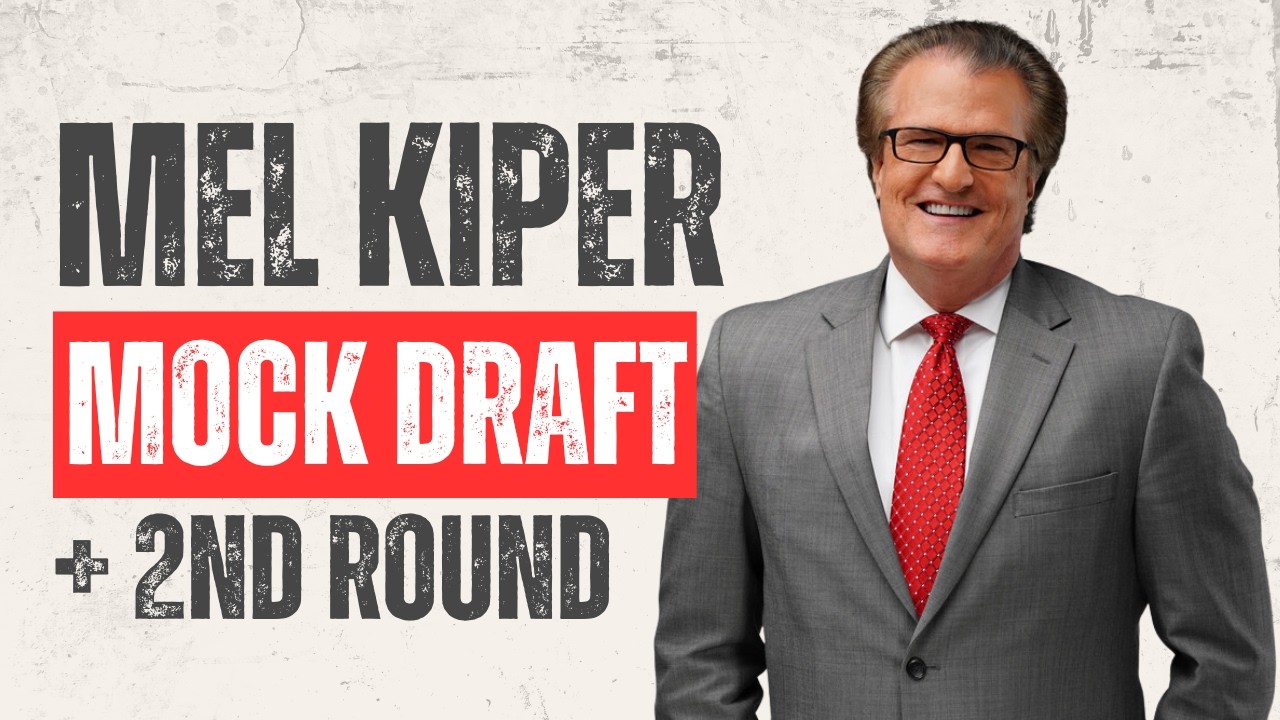 Reacting to Mel Kiper Jr's 2026 NFL Mock Draft + 2nd Round