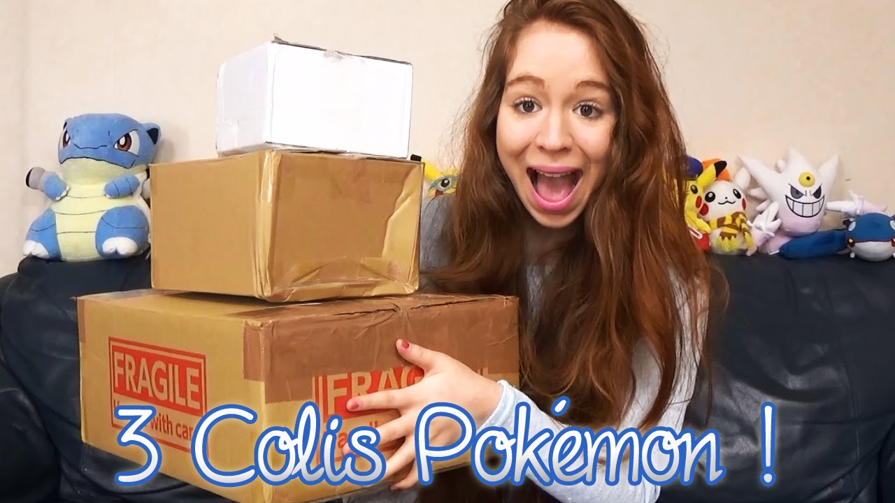 Ouverture de 3 MAGNIFIQUES Colis Pokémon - Plein de Nouveaux Goodies Pokémon !