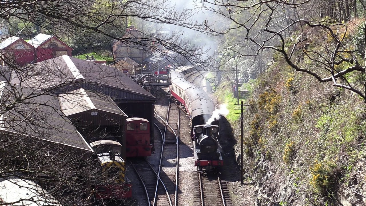 L&Y A Class 52322 Barks out of Haverthwaite 5/4/25.