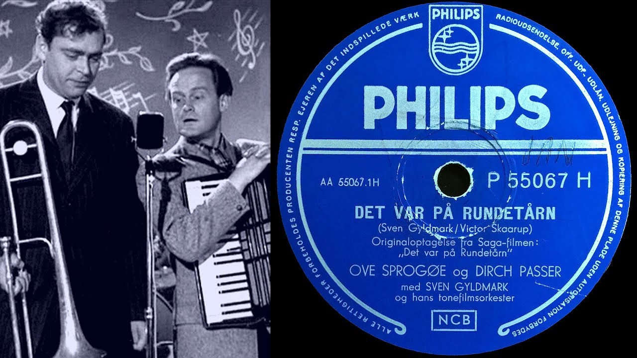 Det Var På Rundetårn - Ove Sprogøe Og Dirch Passer - 1955