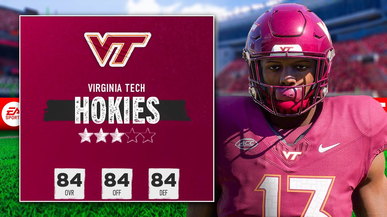 I Rebuilt Virginia Tech In NCAA 25