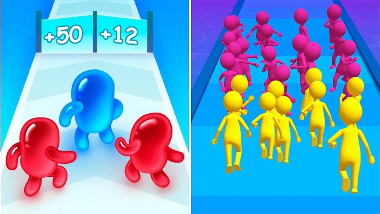Join Blob Clash 3D Vs Join Clash 3D⭐️💫🌙Walkthrough Android IOS Max Levels Gameplay GR11