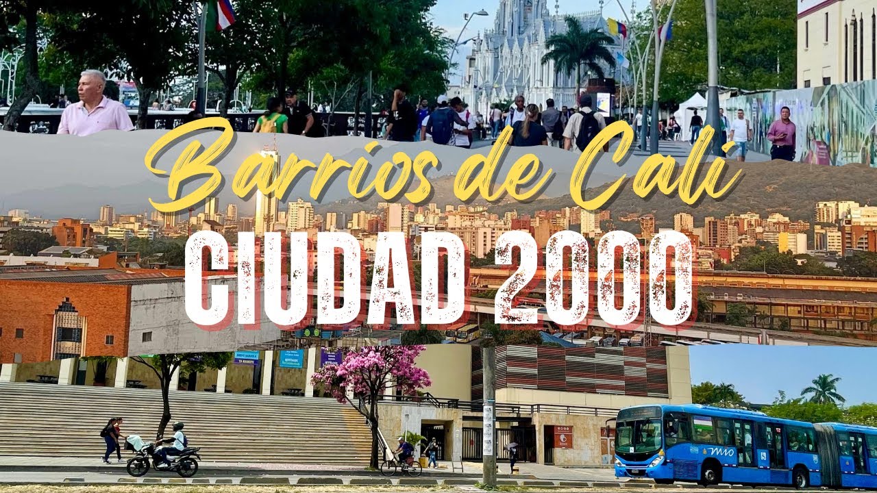 ¡Entre las calles y cuadras del barrio CIUDAD 2000 en Cali ve! 😍