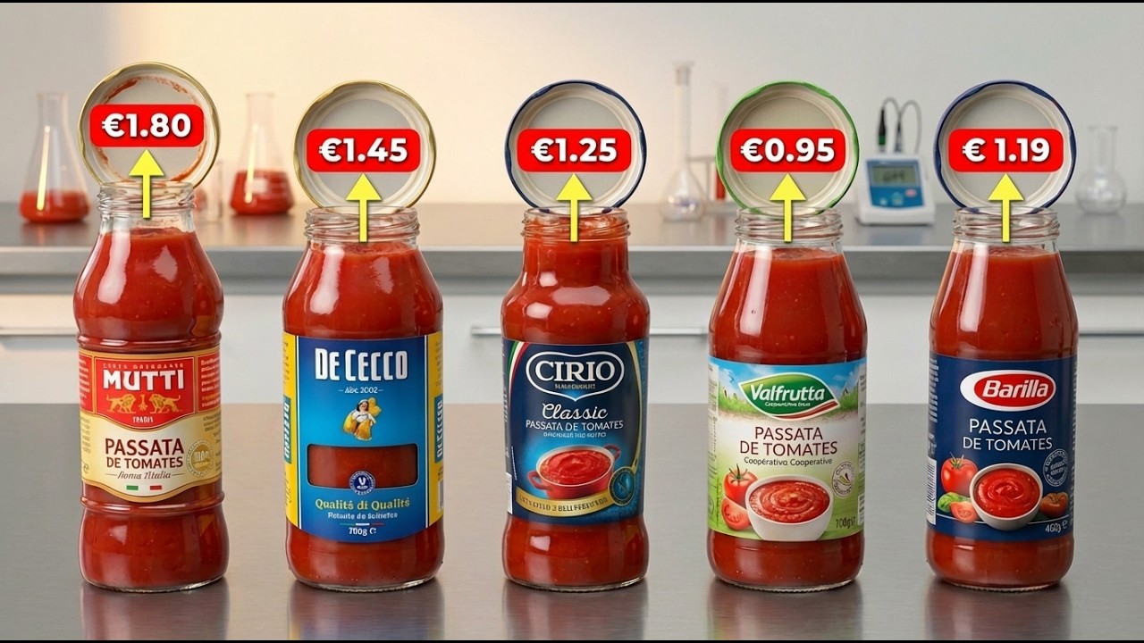 J'ai Enquêté sur 7 Marques de Sauce Tomate (Seulement 2 Sont Sûres)