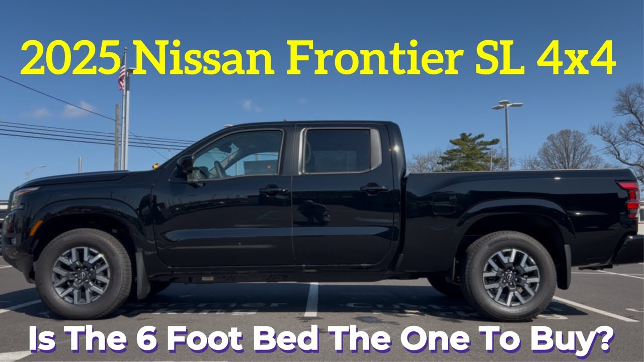2025 Nissan Frontier SL 4x4: Is The 2025 Frontier The BEST Midsize Truck?