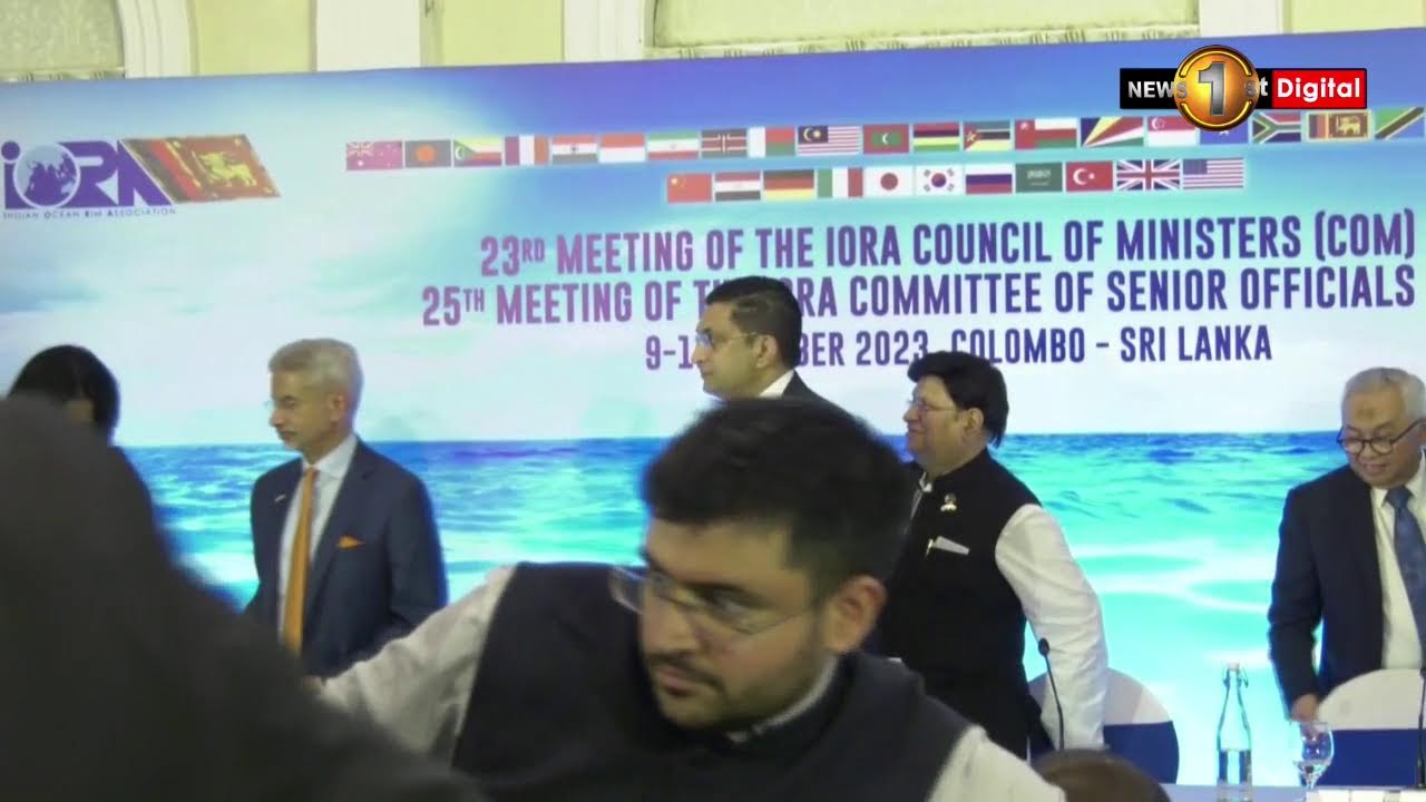 23rd IORA Council of Ministers' Meeting kicks off in Colombo | 11-10-2023