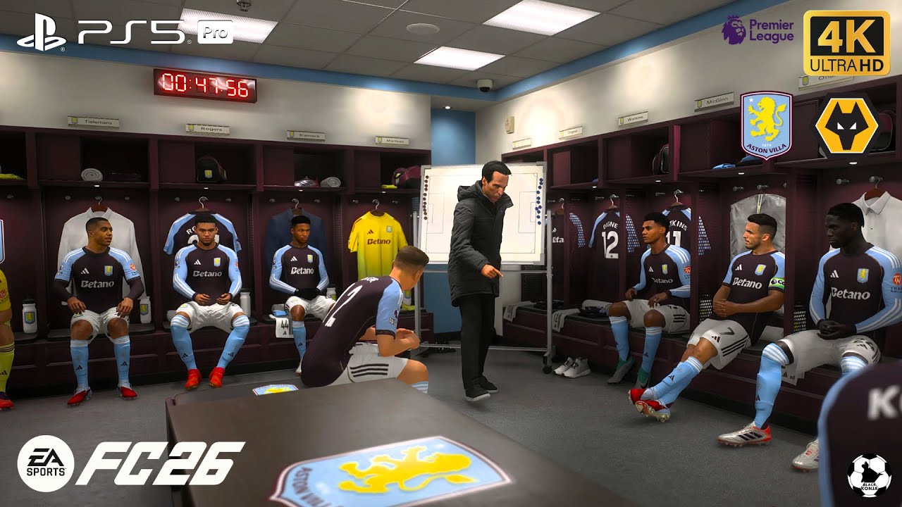 EA SPORTS FC 26 | Астон Вилла против Вулверхэмптона | ГЕЙМПЛЕЙ 4K PS5 PRO