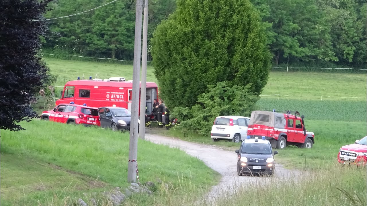 [CARABINIERE DISPERSO] Passaggio Cinofili Ass. Naz. CC in emergenza+2 pattuglie CC+2 civette+prociv