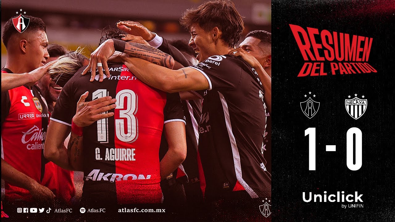 Resumen Uniclick Atlas FC 1-0 Necaxa El Adi&oacute;s de Diego Cocca