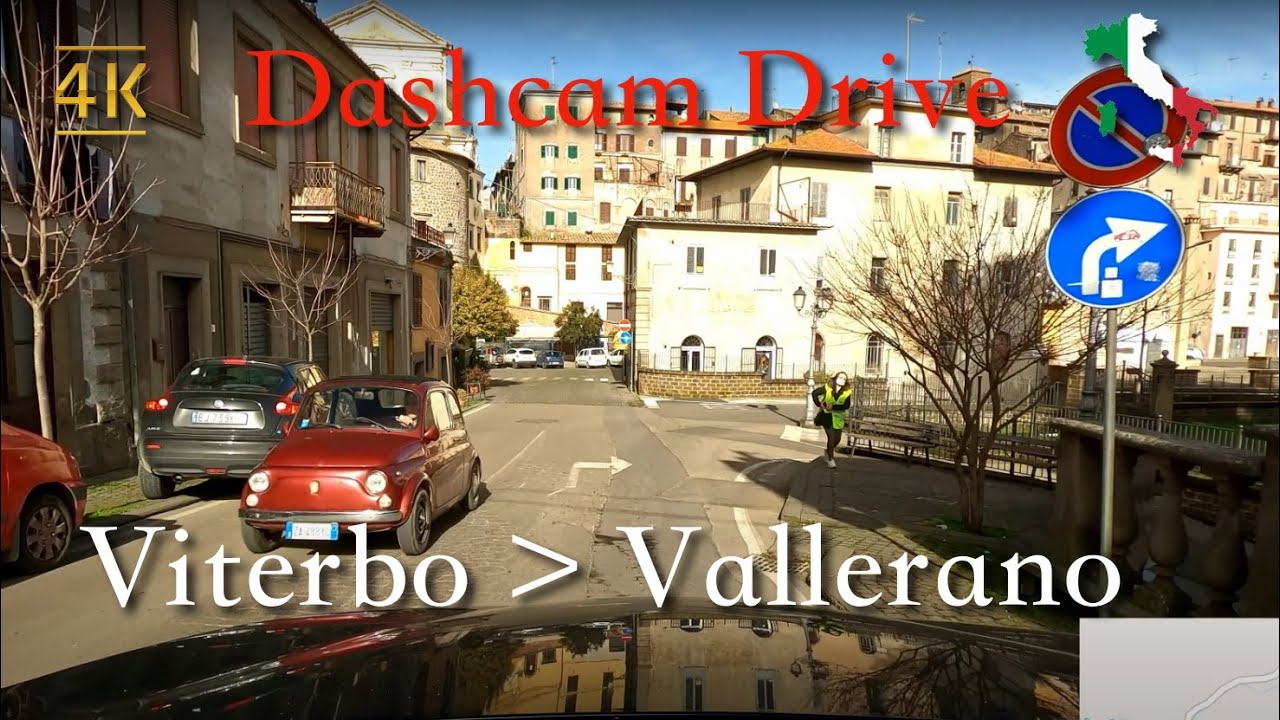 Scenic Drive, Italy [Viterbo ⩾ Vallerano] February 2021 | 14:30 | 🌞
