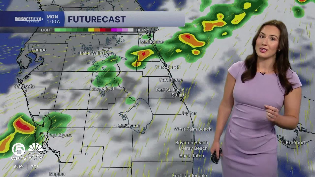 WPTV First Alert Weather Forecast for Evening of Sunday, Feb. 15, 2026