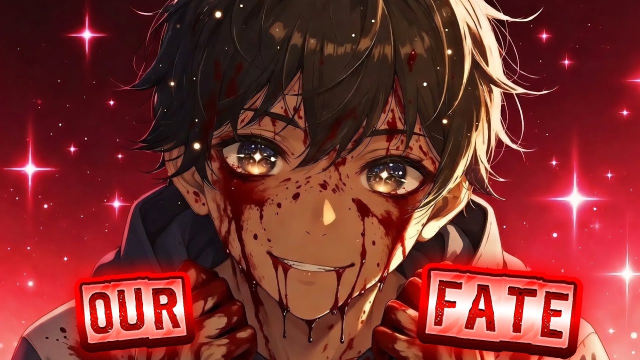 『 Nightcore 』Our Fate〔Official Lyric Video〕Male Yandere 