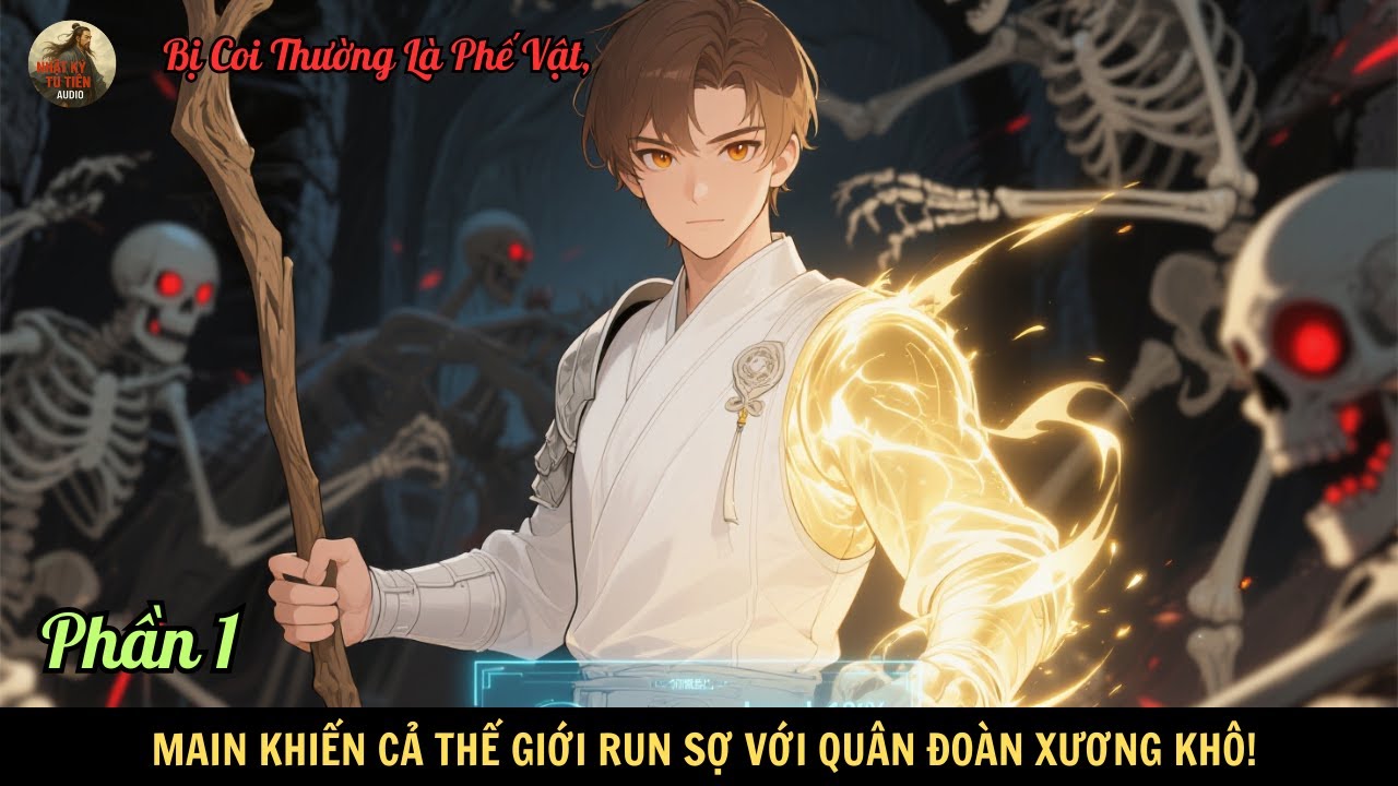 P1. Bị Coi Thường Là Phế Vật, Tôi Khiến Cả Thế Giới Run Sợ Với Quân Đoàn Xương Khô!