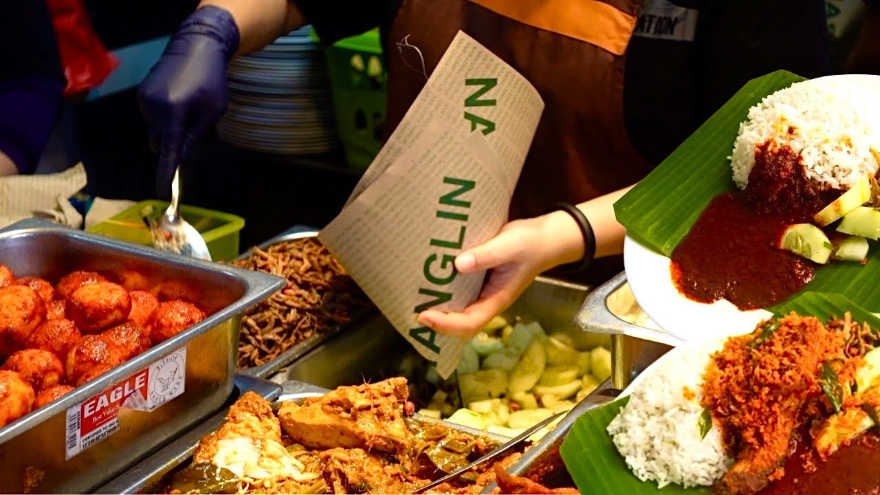 Nasi Lemak Tanglin!!! Why SO LONG queue before shop opening?! Nasi Lemak with Coconut Rice