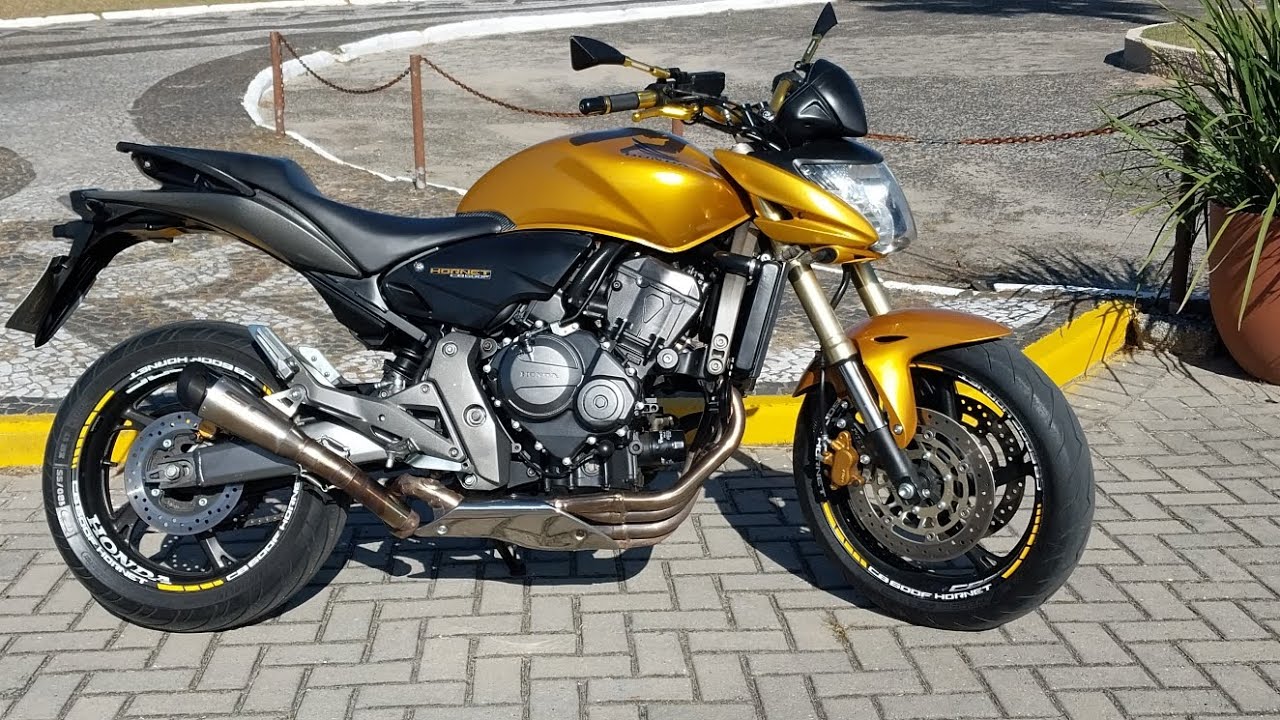 ESSA HORNET VAI SURPREENDER VOCÊ- HORNET CB600F 2010 DOURADA SD MOTOS