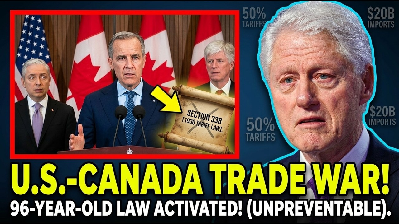 US-Canada Trade War Explained: The 96-Year-Old Tariff Law Nobody's Ever Used