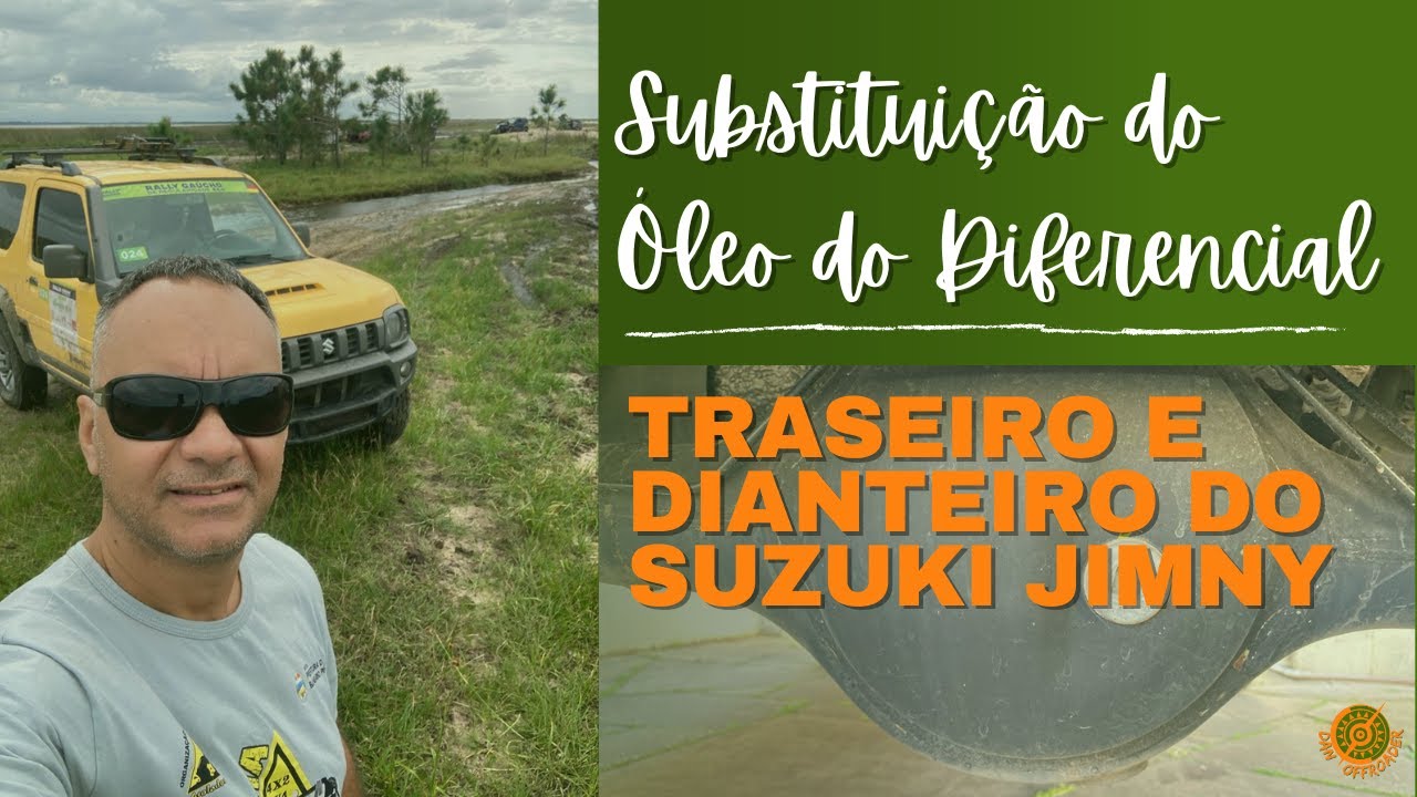 Substituição do Óleo do Diferencial traseiro e dianteiro do Suzuki Jimny