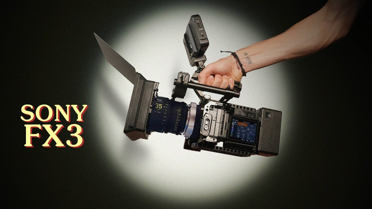 J'ai transformé ma Sony FX3 en un Rig CINÉMA