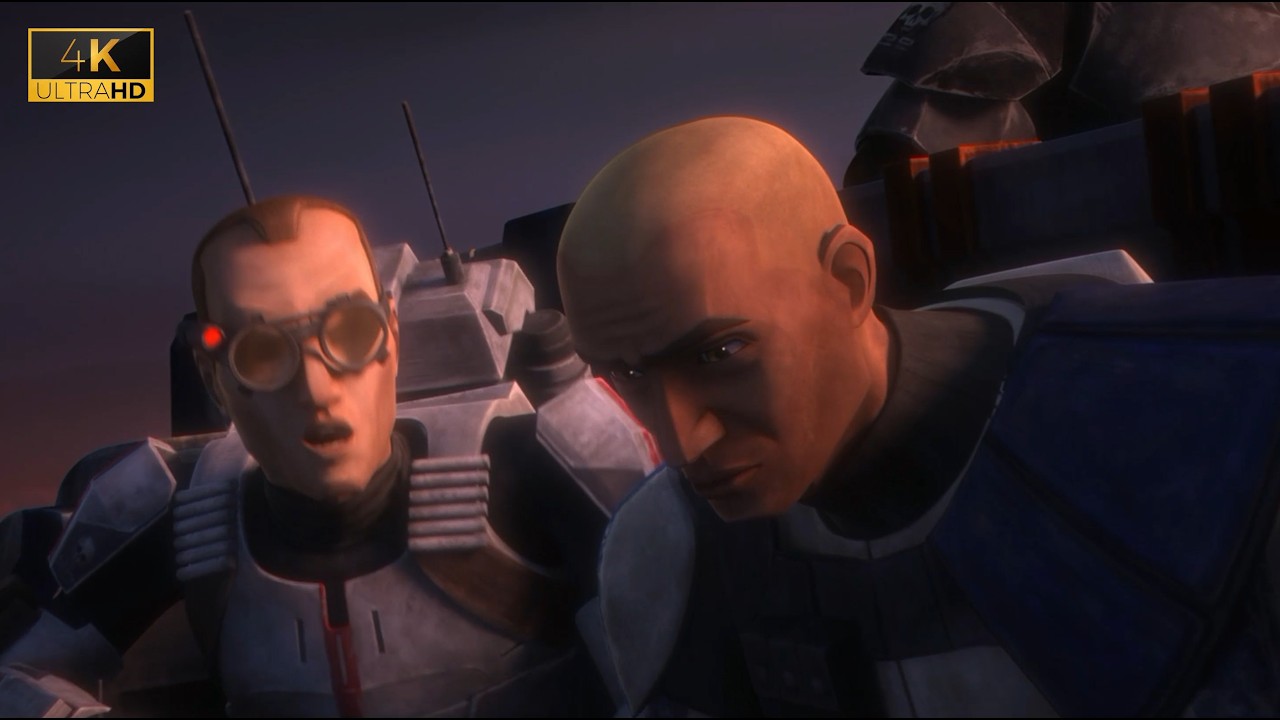 Rex finds out Echo is alive | Star Wars The Clone Wars | 4K