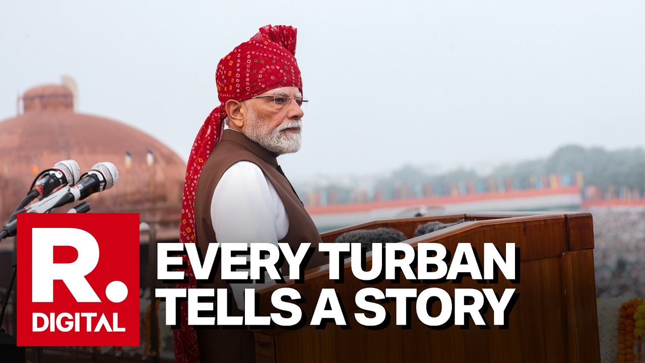The Story PM Modi's Independence Day Turbans Tell About India's Culture