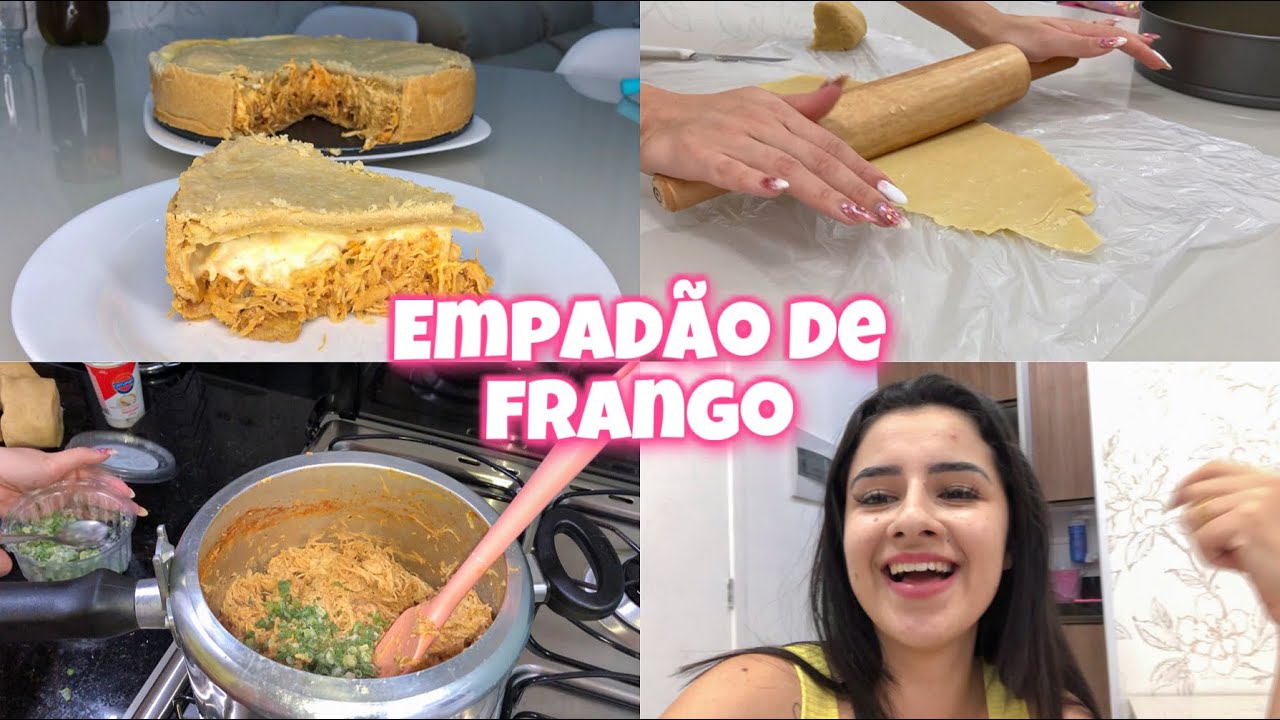 NATI NA COZINHA: FIZ EMPADÃO DE FRANGO PELA PRIMEIRA VEZ