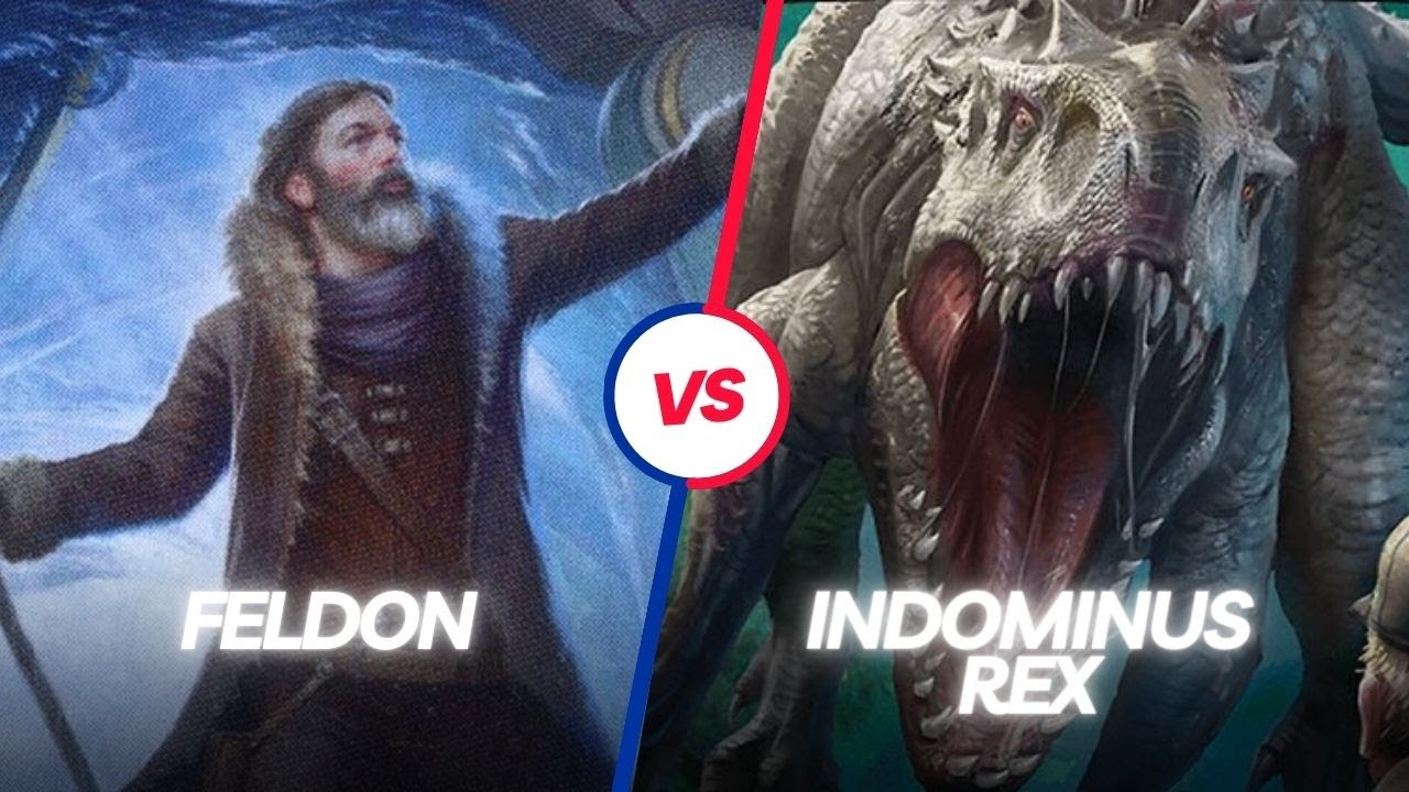 WELCOME TO THE JUNGLE | Feldon vs Indominus Rex  | Round 3 | Green Gate | Duel Commander