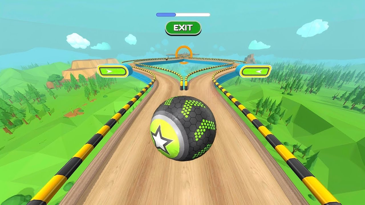 Going Balls, SpeedRun, Going Balls Portal Run Gameplay Level 144