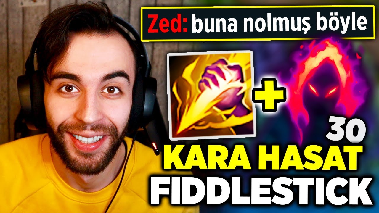 BU FIDDLE NE OLMUŞ BÖYLE!! 1V1'DE ZEDİ KESTİM!! TEK KOMBODA ULTİSİ VE KARA HASATLA YOK EDİYOR!!