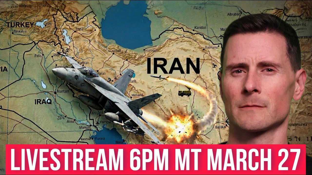 You WON'T BELIEVE What Just Happened to a U.S. Navy F-18 in Iran LIVESTREAM | 6pm MT 27 March