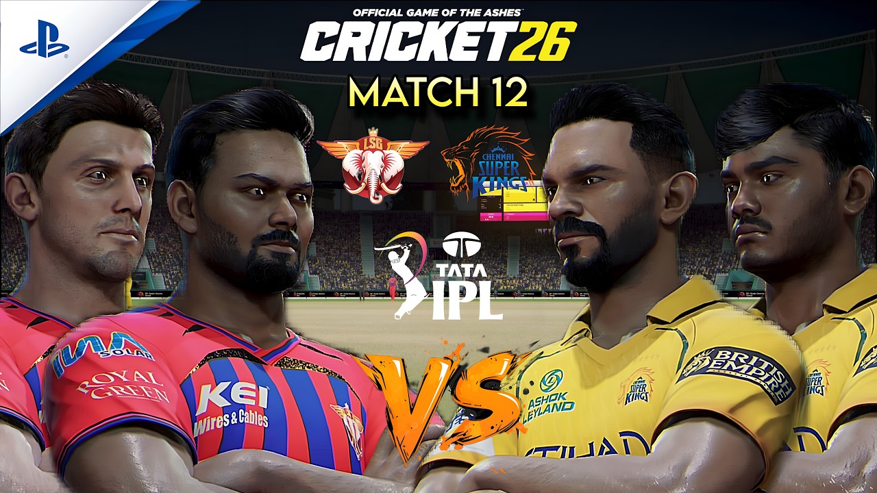 REPLAYING IPL 2026 AS CSK 💛 | Match 12 | LSG vs CSK | CAN CSK KEEP PLAYOFF DREAM ALIVE🔥 | Cricket 26