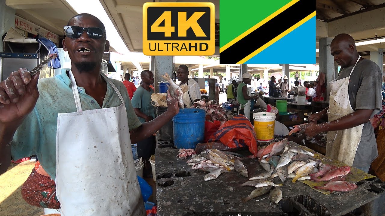 Fish Market Dar es Salaam Tanzania