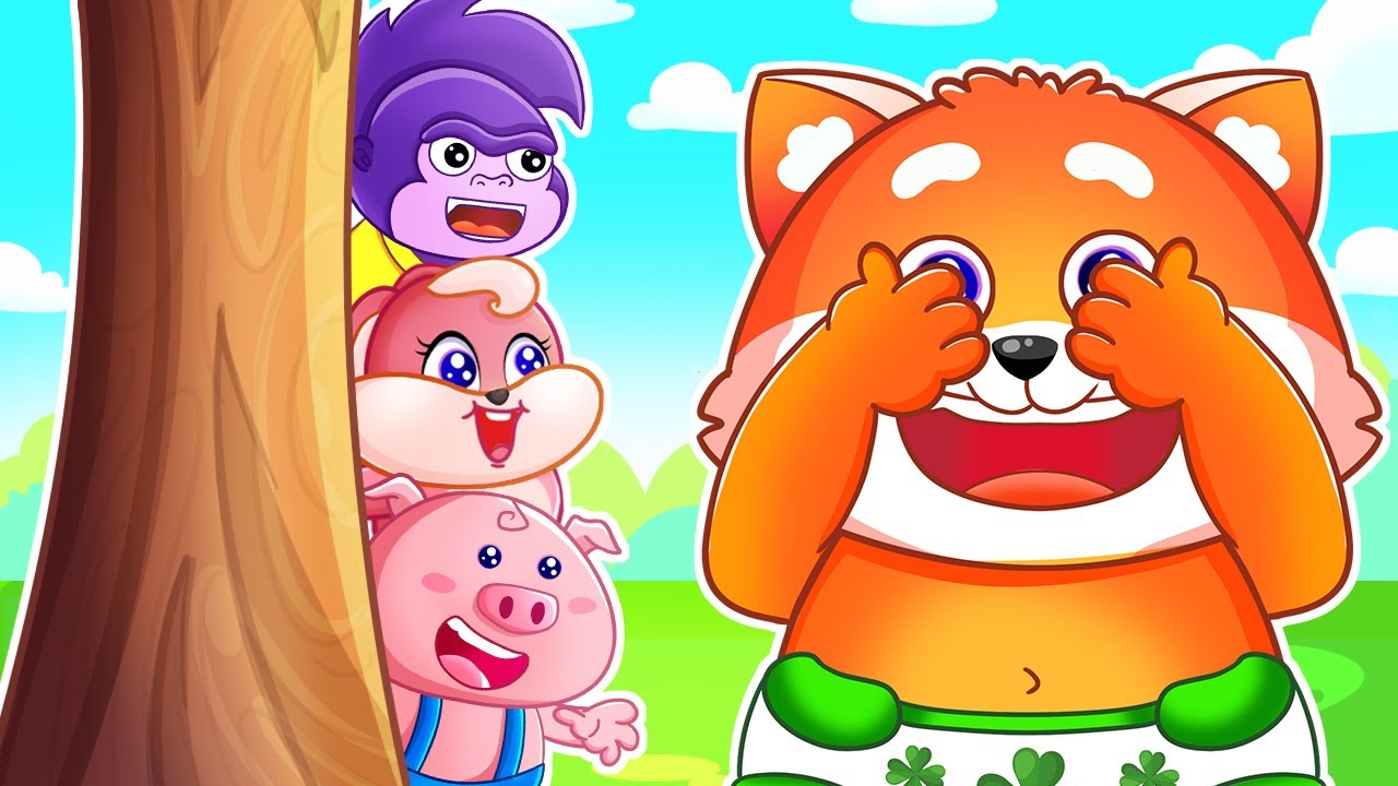 Hide And Seek Song 🤫 +More Funny Kids Songs And Nursery Rhymes by Lucky Zee Zee