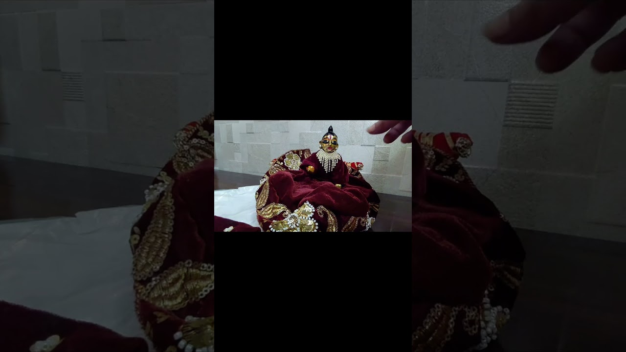 श्री हरि कृपा🥺 राधे राधे 💗#kanhaiya#shyam #kanhajikiposhak#love#laddugopal#kanhaji #seva#radhakrishn
