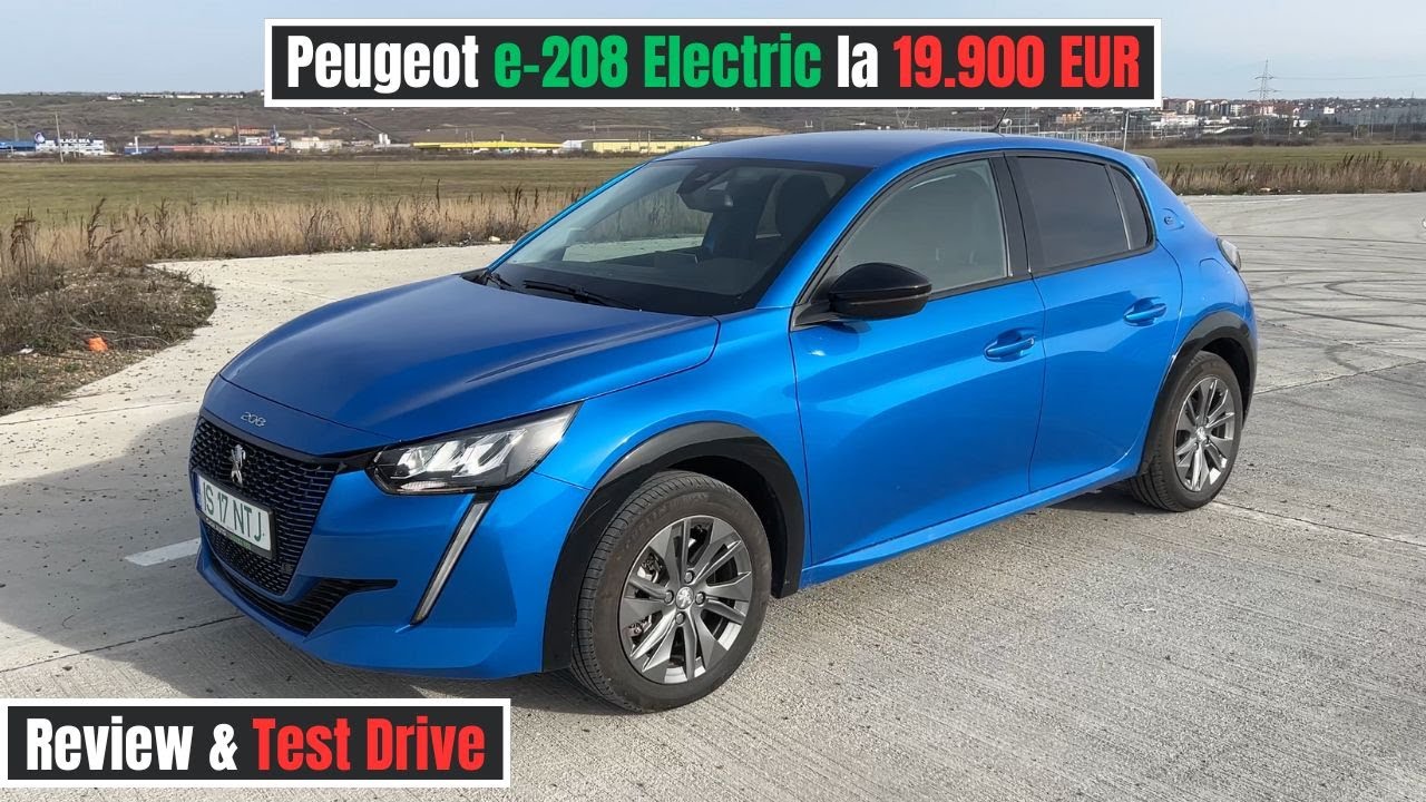 Rabla 2025: Peugeot e-208 Electric la 19.900 EUR TVA inclus
