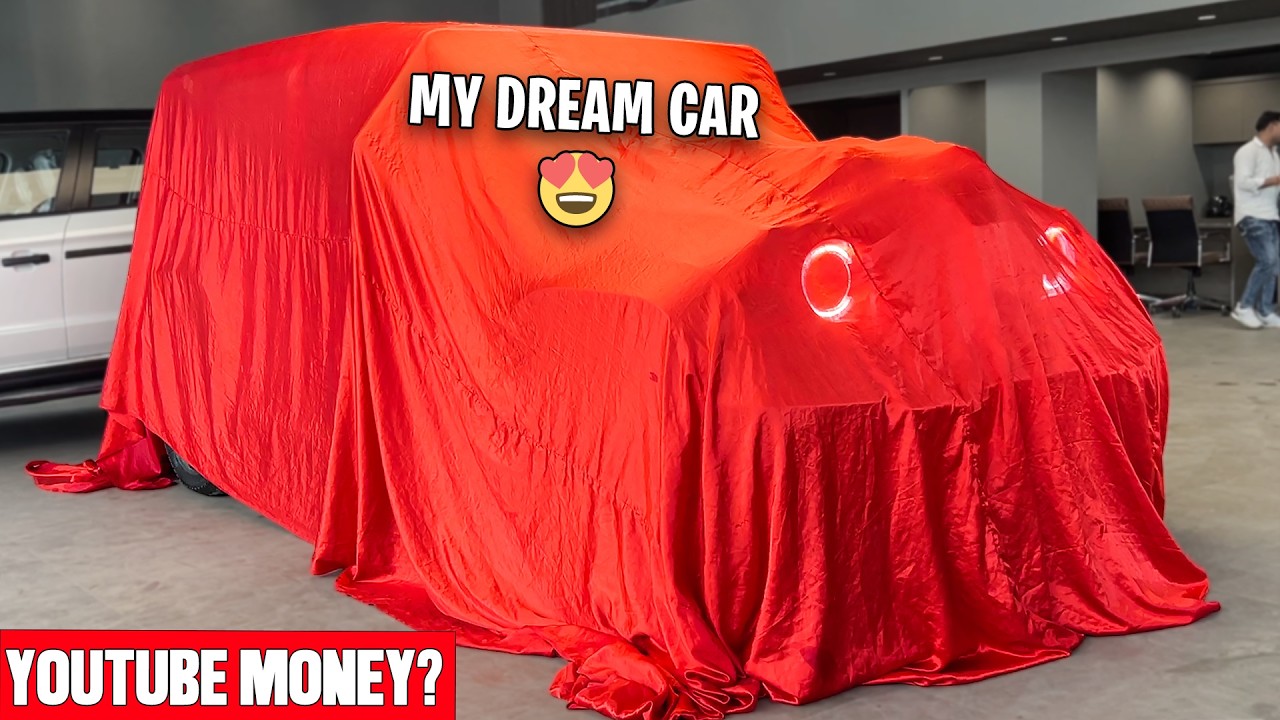 Finally&hellip;.Taking Delivery Of My Dream Car 😍 From YouTube Money ?