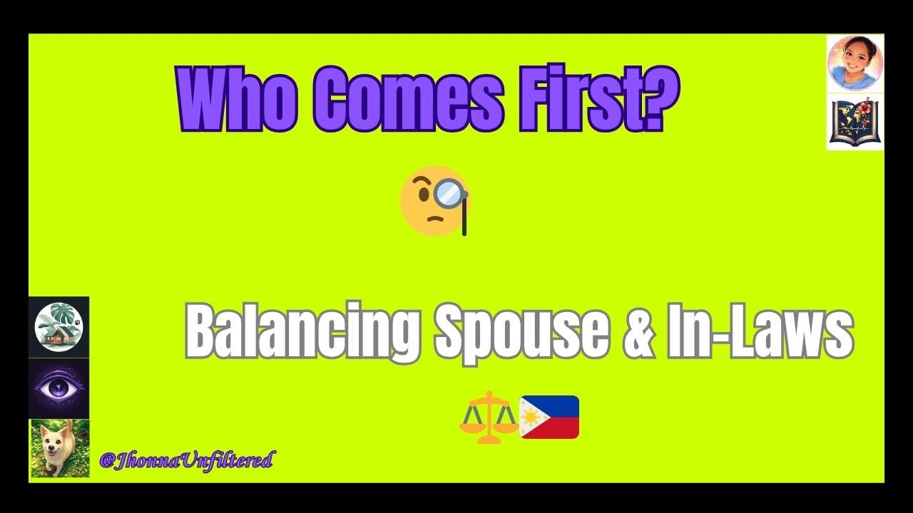 Balancing Loyalty with In Laws in Marriage