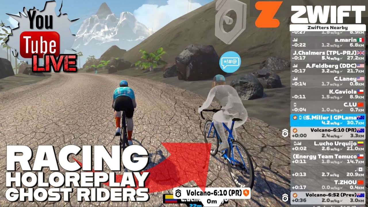 Lama LIVE: Racing the New In-Game Ghost Riders // Titans Grove KOM