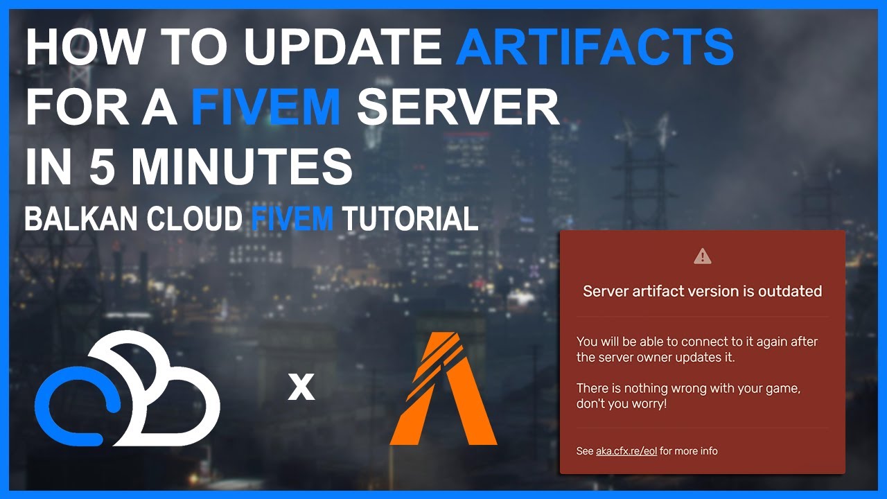 HOW TO UPDATE ARTIFACTS FOR A FIVEM SERVER IN 5 MINUTES | WORKING 2024/2025